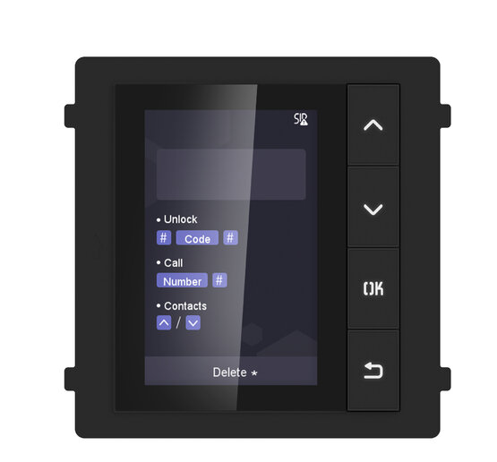 HIKVISION DS-KD-DIS Displej modul pre modulárny video-intercom